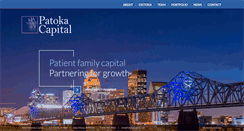 Desktop Screenshot of patokacapital.com